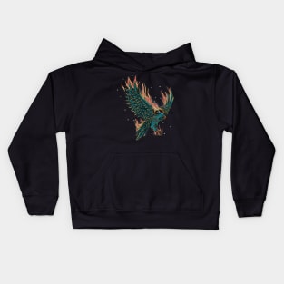 Fire Bird T-Shirt Kids Hoodie